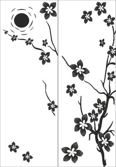 Рисунок на шкаф-купе R3004