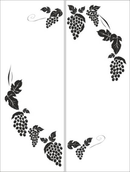 Рисунок на шкаф-купе R3224