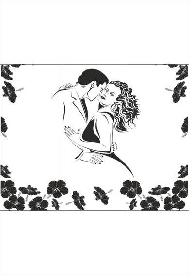 Рисунок на шкаф-купе R3295