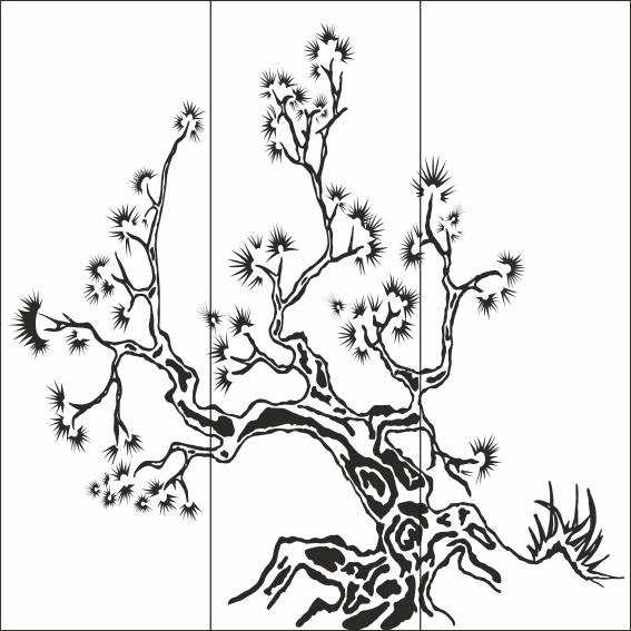 Рисунок на шкаф-купе R3492