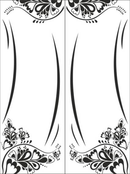 Рисунок на шкаф-купе R3592