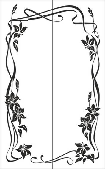 Рисунок на шкаф-купе R3634