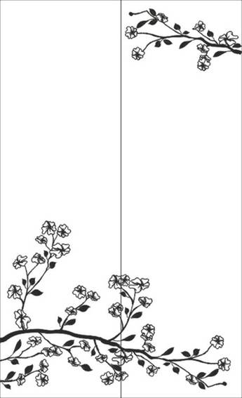 Рисунок на шкаф-купе R3665