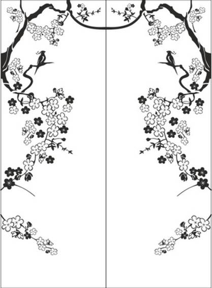 Рисунок на шкаф-купе R3672