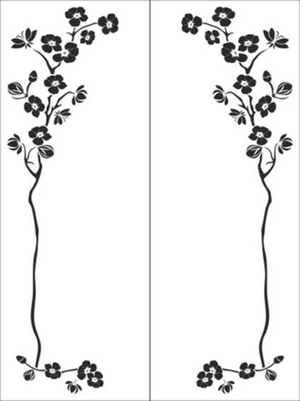 Рисунок на шкаф-купе R3677