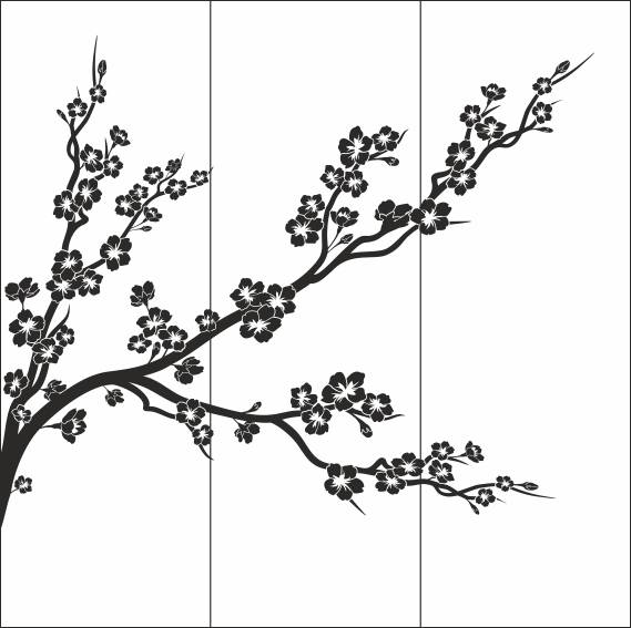 Рисунок на шкаф-купе R3685