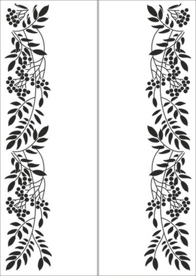 Рисунок на шкаф-купе R3895