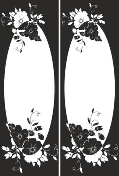 Рисунок на шкаф-купе R3908