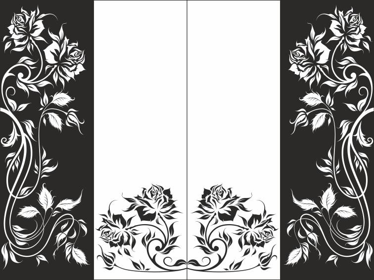 Рисунок на шкаф-купе R3976