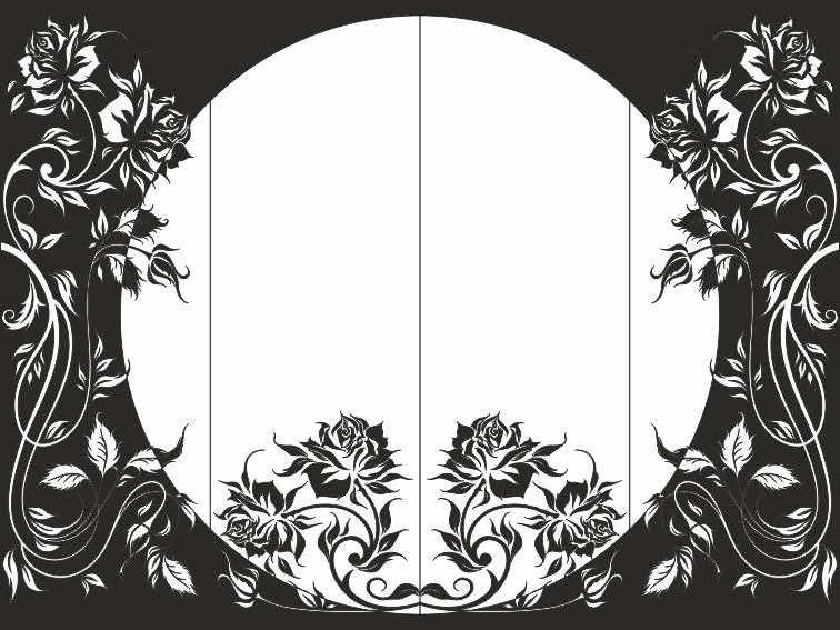 Рисунок на шкаф-купе R3977