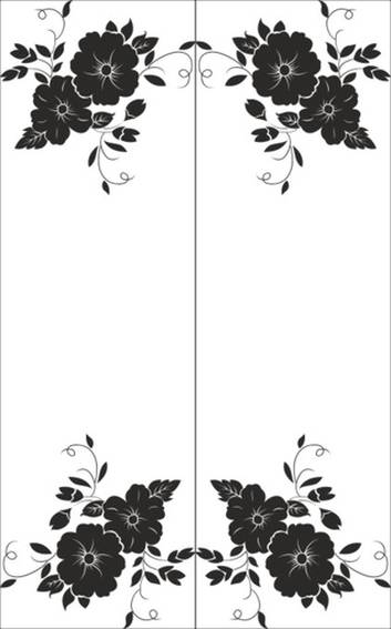 Рисунок на шкаф-купе R4009