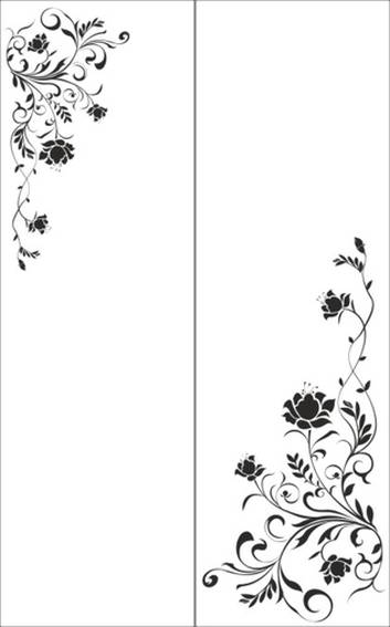 Рисунок на шкаф-купе R4010