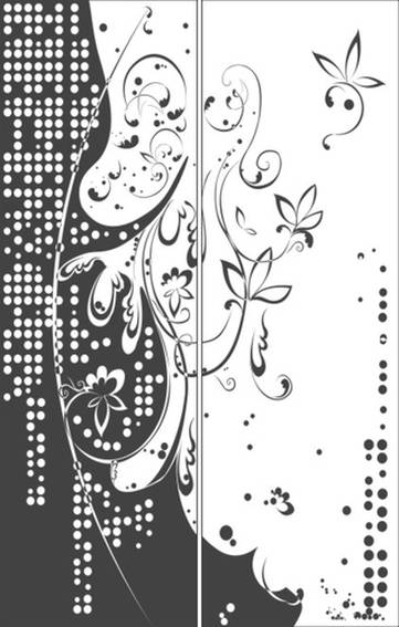 Рисунок на шкаф-купе R4029