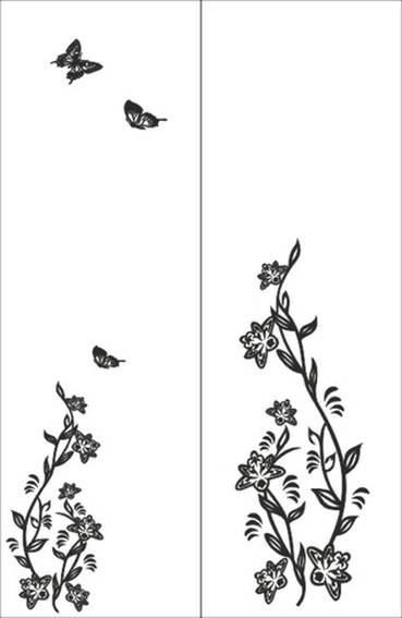 Рисунок на шкаф-купе R4036