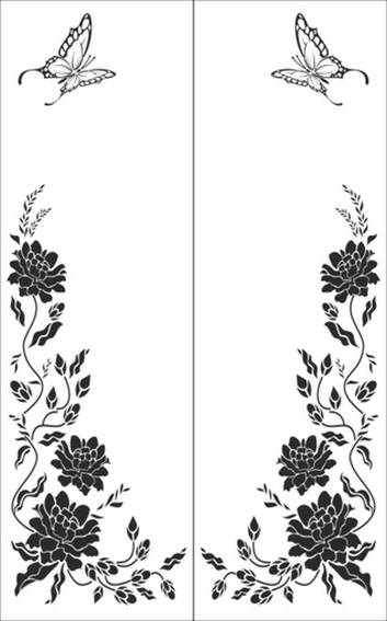 Рисунок на шкаф-купе R4059