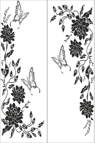 Рисунок на шкаф-купе R4185