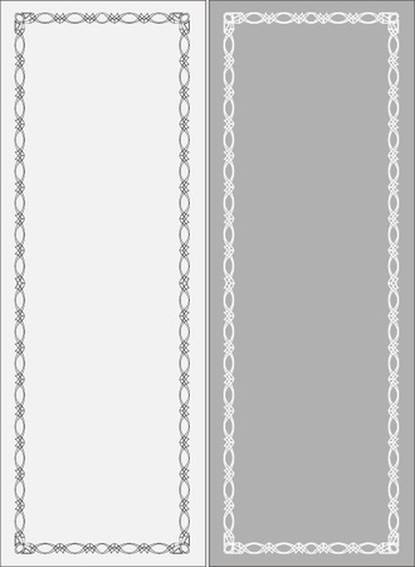 Шаблон для шкафа R0767