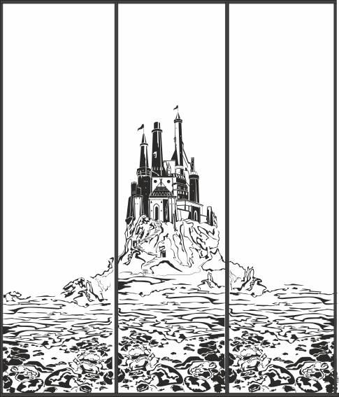 Рисунок на шкаф-купе R4300