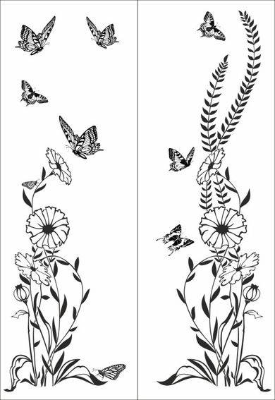 Рисунок на шкаф-купе R4556