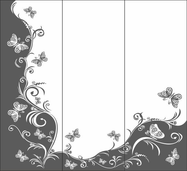 Рисунок на шкаф-купе R4725
