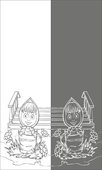 Рисунок на шкаф-купе R5071