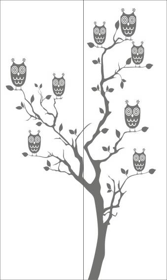 Рисунок на шкаф-купе R5079