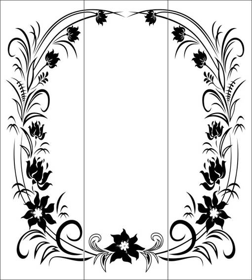Рисунок на шкаф-купе R5478