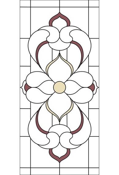 Витраж Д3064_DV64