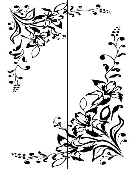 Рисунок на шкаф-купе R5631