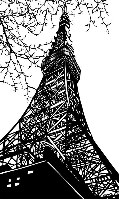 Рисунок на шкаф-купе R6359