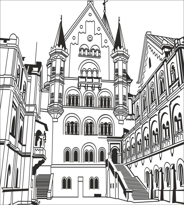 Рисунок на шкаф-купе R6431