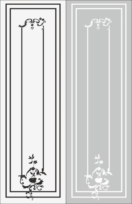 Рисунок на шкаф-купе R6678