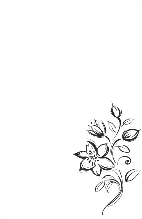 Рисунок на шкаф-купе R6689