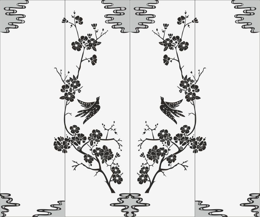 Рисунок на шкаф-купе R7050