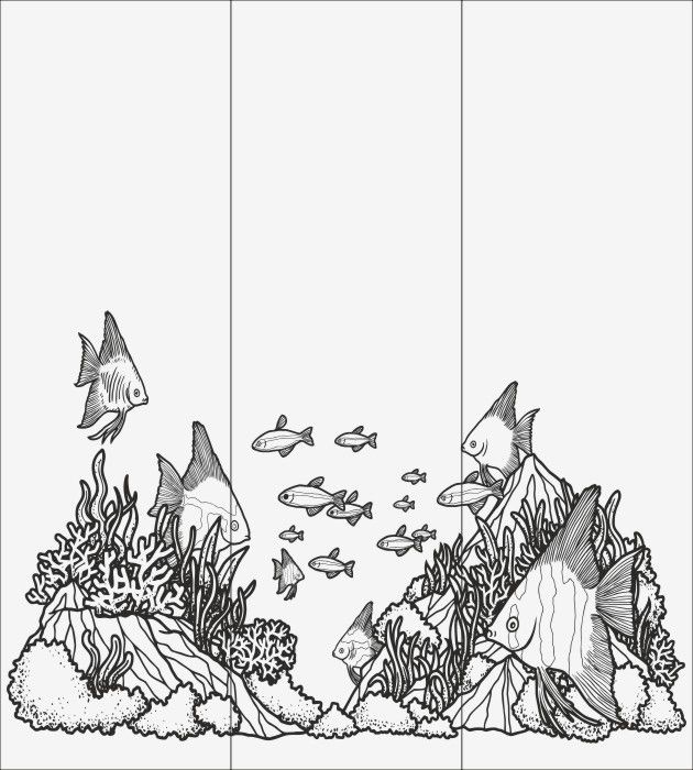 Рисунок на шкаф-купе R7079