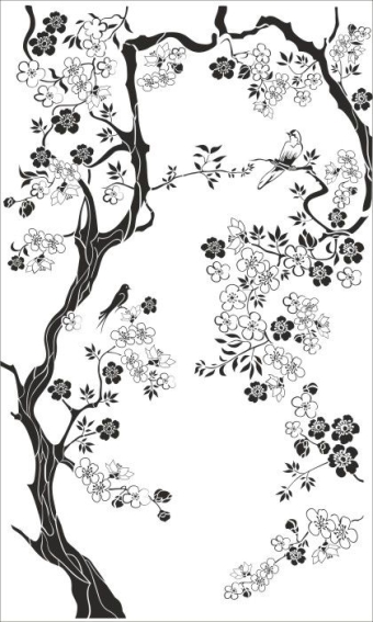Рисунок на шкаф-купе R7248