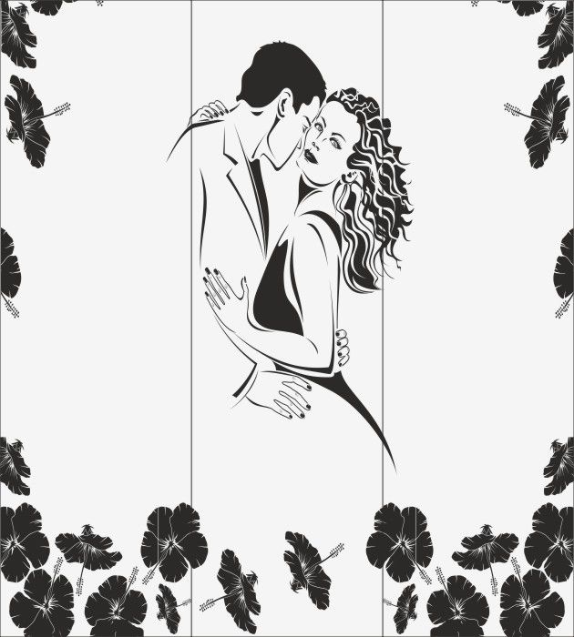 Рисунок на шкаф-купе R7270
