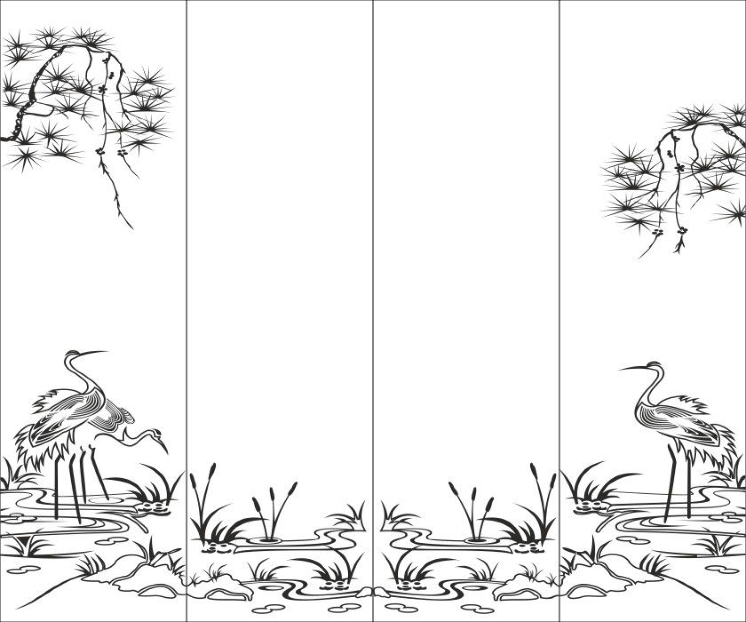 Рисунок на шкаф-купе R7714