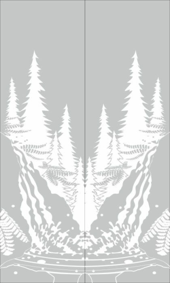 Рисунок на шкаф-купе R7729