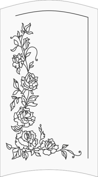 Рисунок на шкаф-купе R7775