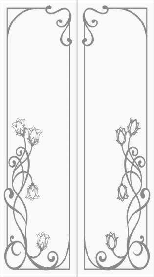 Рисунок на шкаф-купе R7783