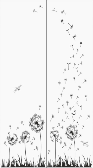 Рисунок на шкаф-купе R7809