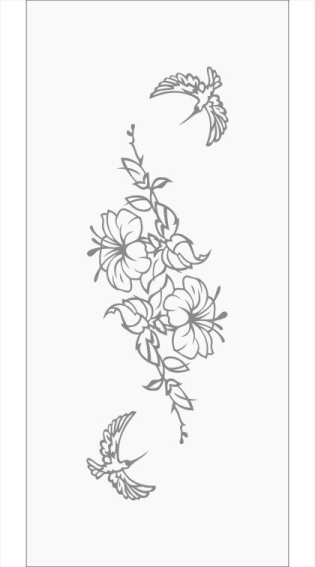 Рисунок на шкаф-купе R7811